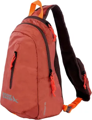 Eddie Bauer Stowaway Packable 10L Sling 3.0 Made from Polyester with Lightly Padded Shoulder Strap, Maroon