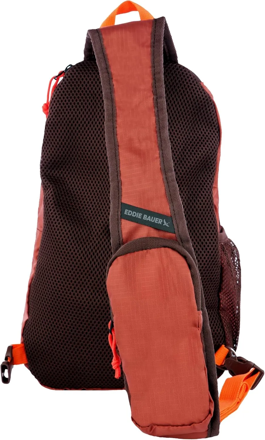 Eddie Bauer Stowaway Packable 10L Sling 3.0 Made from Polyester with Lightly Padded Shoulder Strap, Maroon