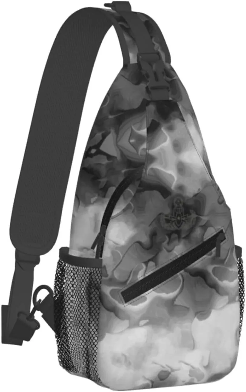 Explosive Ordnance Disposal EOD Sling Bag Crossbody Backpack Shoulder Casual Daypack Bag for Men Women