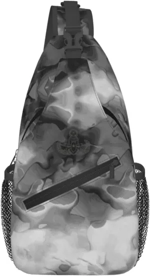 Explosive Ordnance Disposal EOD Sling Bag Crossbody Backpack Shoulder Casual Daypack Bag for Men Women