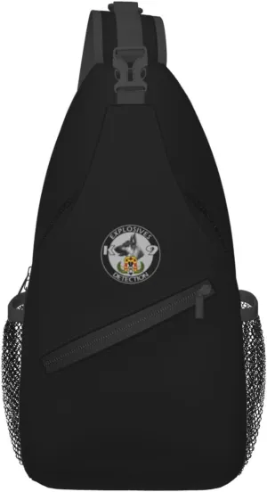 Explosives Detection K9 Sling Bag Crossbody Backpack Shoulder Casual Daypack Bag for Men Women
