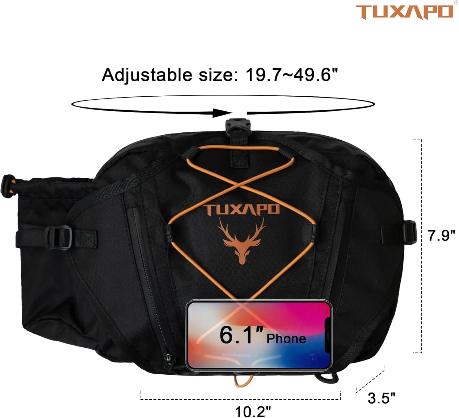 Fanny Pack for Men Green Waist Bags large Running Packs Outdoor Belt Bag for Cycling Hiking Travel Festival Gifts