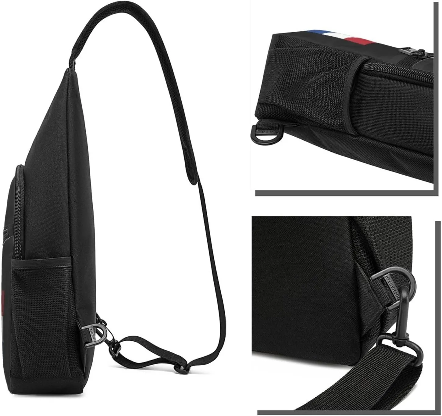 Flag of The Netherlands Sling Bag Crossbody Backpack Shoulder Casual Daypack Bags for Men Women