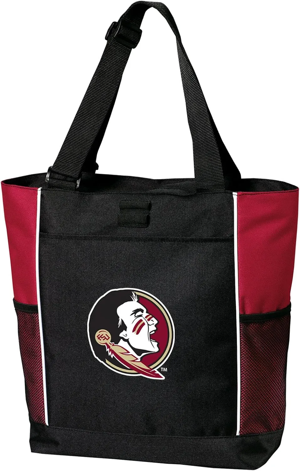 Florida State University Tote Bags Red FSU Totes Beach Travel