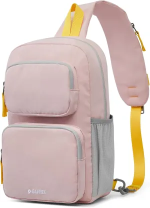 G4Free Sling Bag, Lightweight Crossbody Backpack RFID Blocking Chest Shoulder Bag for Travel Sports