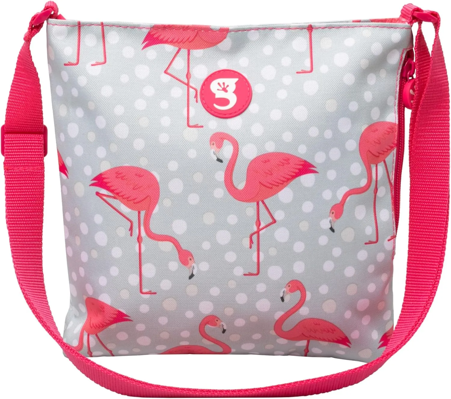 geckobrands Crossbody Bag – Lightweight and Adjustable Crossbody Bag with Multiple Zippered Pockets for Hands-Free Carrying