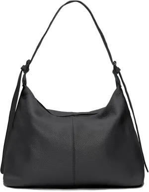 Genuine Leather Purses for Women Hobo Crossbody Bags Casual Shoulder Bag with Adjustable Straps
