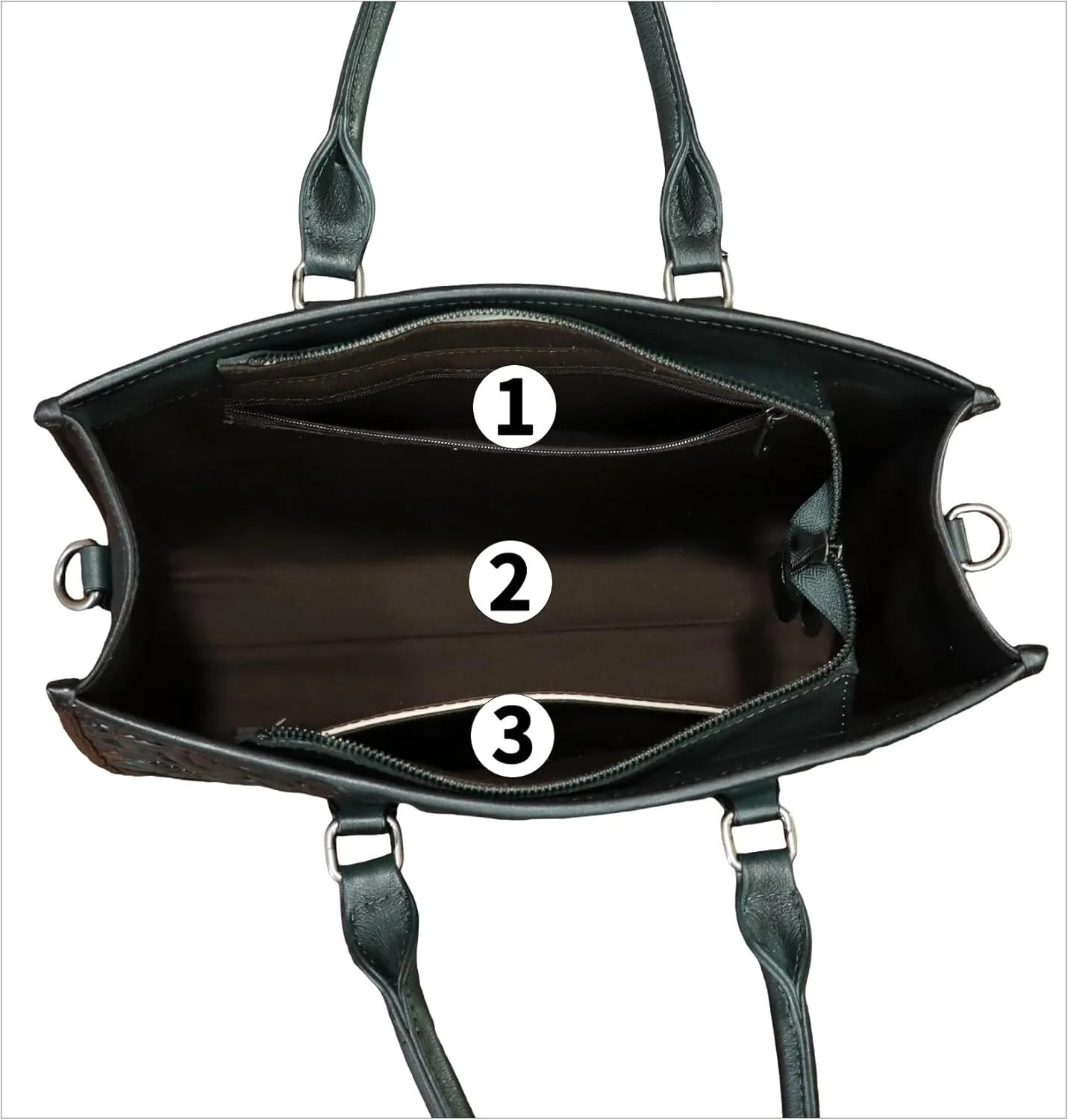 Genuine Leather Satchel for Women Purse Embossed Top Handle Handbag Handmade Crossbody Tote Shoulder Bags