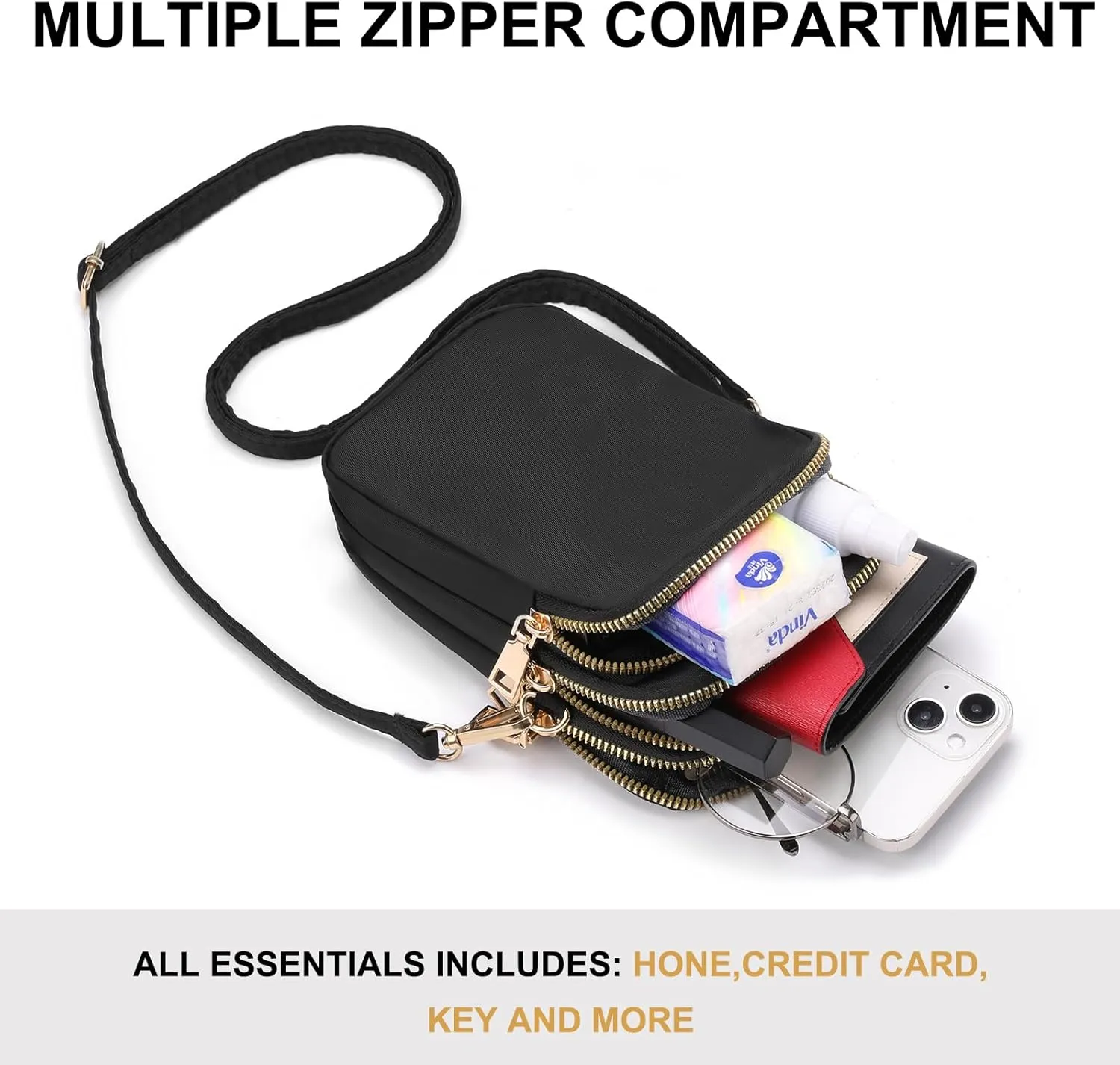 GOIACII Small Shoulder Bag for Women Mini Crossbody Bag Purse