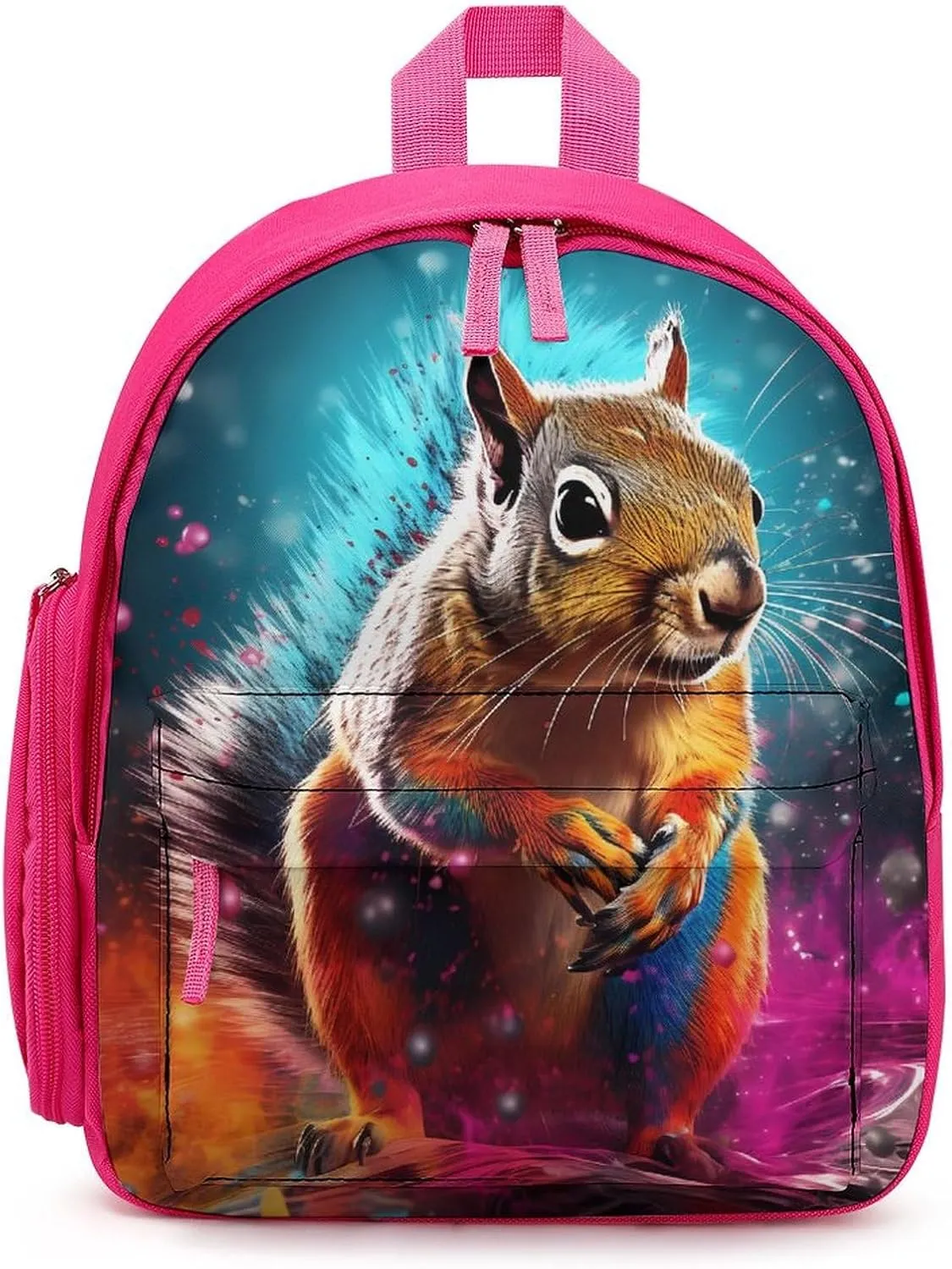 Graffiti Cute Chipmunk Mini Backpack Cute Shoulder Bag Lightweight Daypack for Travel Picnic Camping