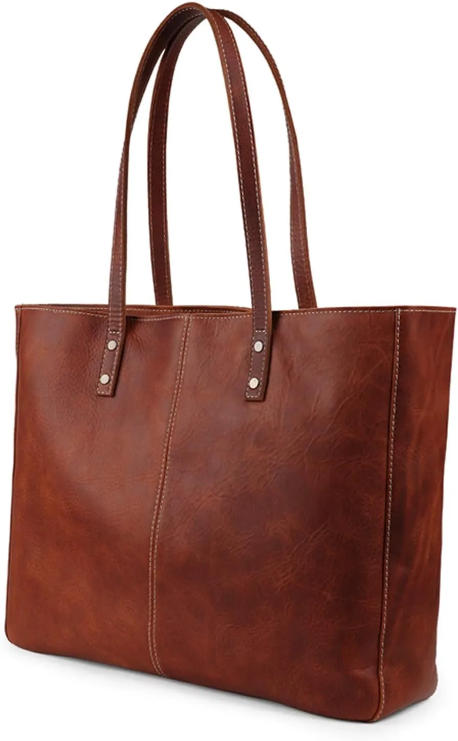 Handmade Leather Tote Bag