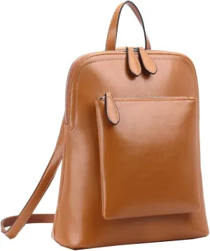 HESHE Backpack for Women Leather Backpack Purse Convertible Designer Bag Back Pack for Work Everything Bag