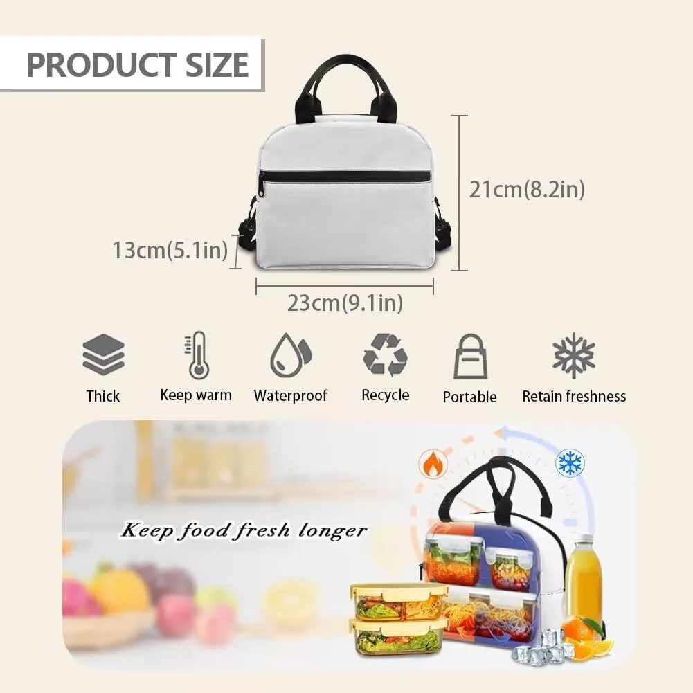 Horeset Cartoon Dinosaur Kids School Backpack Book Bag with Thermal Lunch Box Bag Water Bottle Sling Bag, Portable Novelty School Bag Set for Youth Primary School Student