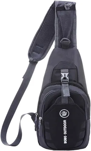 Hwayslon Sling Backpack, Shoulder Chest Crossbody Bag Small Daypack for Outdoor Hiking Men & Women