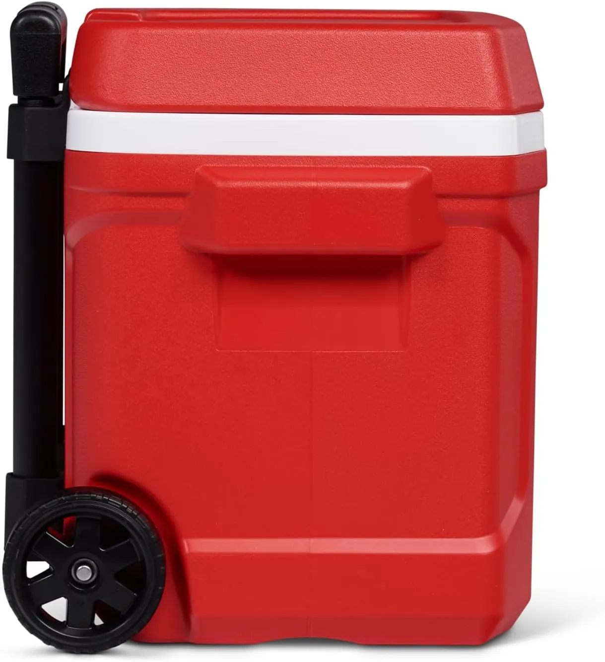 Igloo Cooler with Wheels, Profile II 28 Qt Hard Sided Ice Chest - Portable Insulated Container with Leak-Proof Design for Outdoor Use
