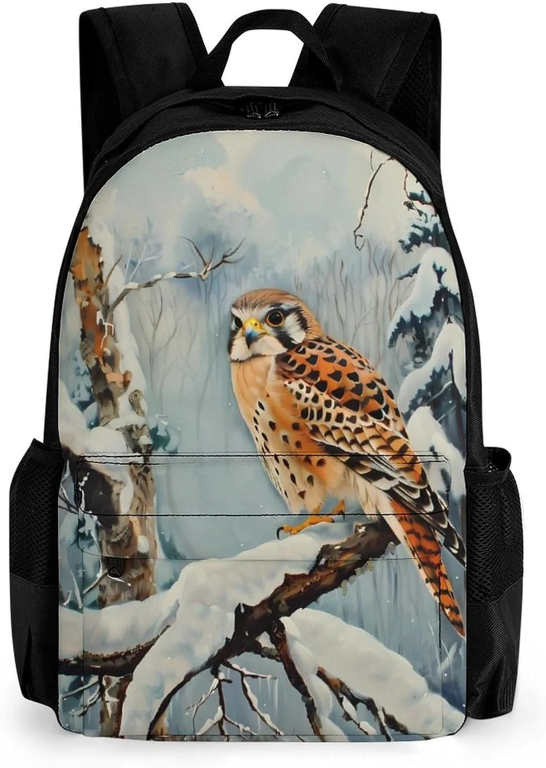 In Snowscape Kestrel 16 Inch Laptop Backpack Large Capacity Daypack Travel Shoulder Bag for Men Women