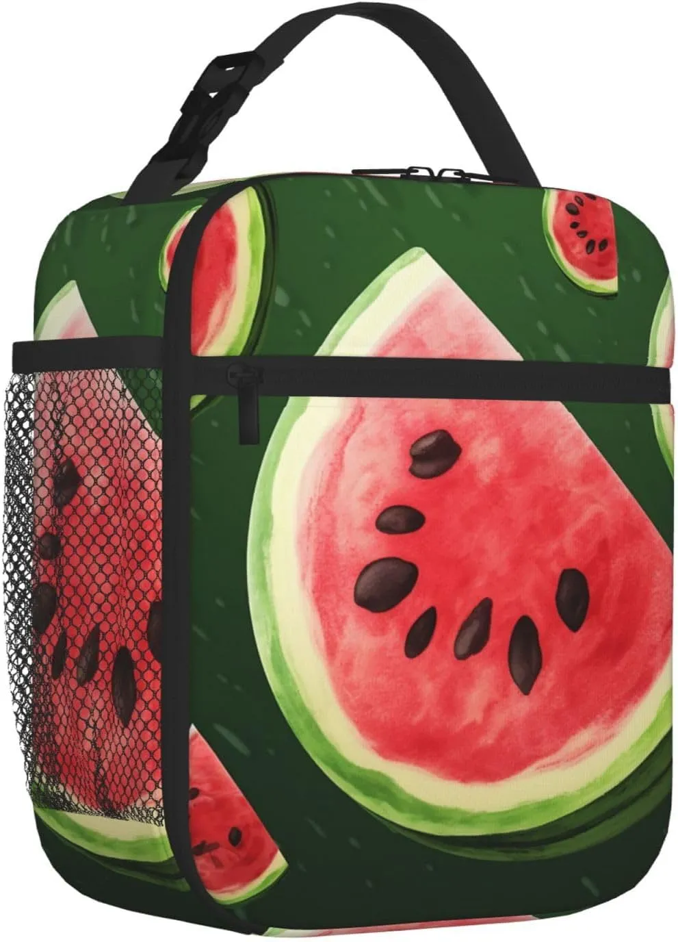 Insulated Lunch Bag for Men Women Reusable Lunch Box Watermelons Lunchbox Leakproof Cooler Bags for Work Picnic