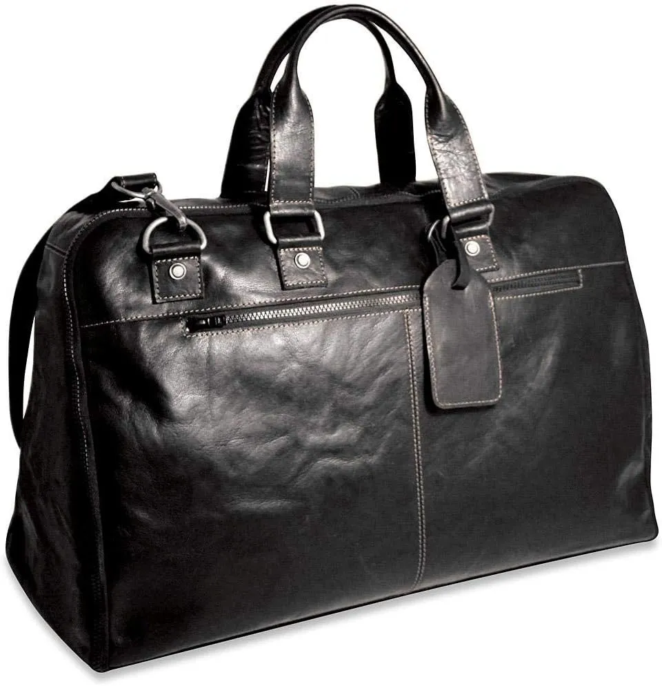Jack Georges Voyager Large Convertible Valet Bag #7550 (Black)