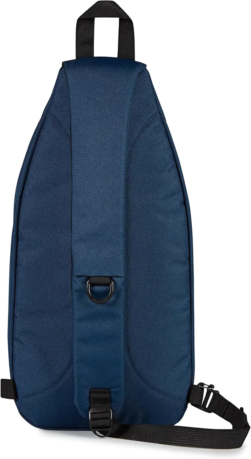 JanSport Move Sling Crossbody Bag – Main Compartment, Zippered Front Pockets, Adjustable Shoulder Strap, Fully Padded Back Panel, Navy