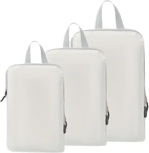 JJ Power 3 Set Lightweight Compression Packing Cubes for Suitcases, Travel Essentials Expandable Packing Cubes Organizer for Carry on Suitcases(Cream)