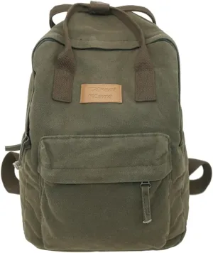 Juoxeepy Laptop Backpack for Women Men Canvas Solid Color Backpack Lightweight Classic Backpack Vintage Travel Daypack Grunge Aesthetic Backpack