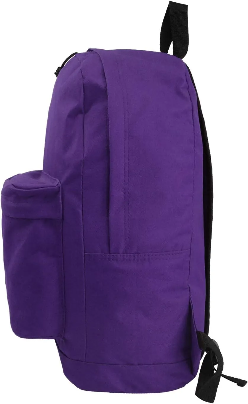 K-Cliffs Classic Bookbag Basic Backpack School Bookbag Student Simple Emergency Survival Daypack