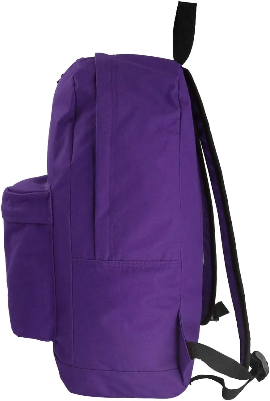 K-Cliffs Classic Bookbag Basic Backpack School Bookbag Student Simple Emergency Survival Daypack