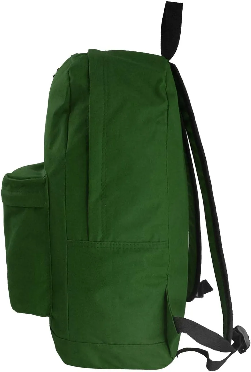 K-Cliffs Classic Bookbag Basic Backpack School Bookbag Student Simple Emergency Survival Daypack