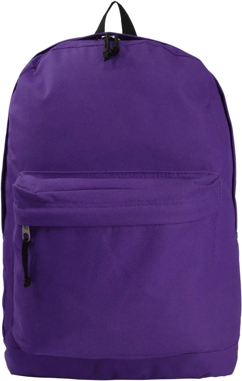 K-Cliffs Classic Bookbag Basic Backpack School Bookbag Student Simple Emergency Survival Daypack