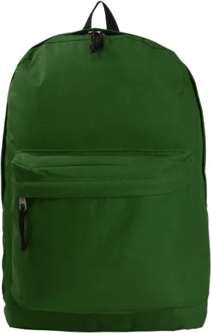 K-Cliffs Classic Bookbag Basic Backpack School Bookbag Student Simple Emergency Survival Daypack