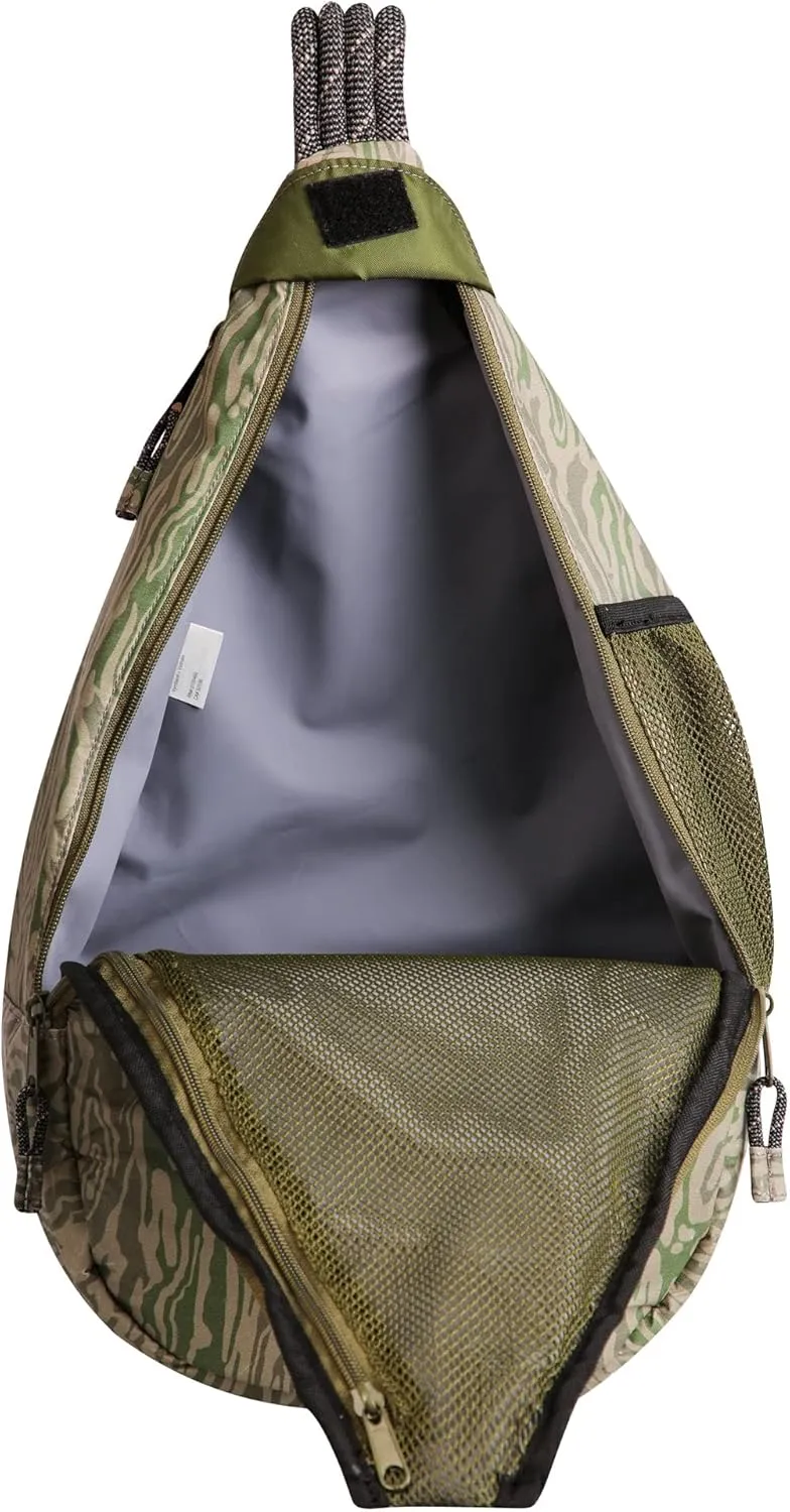 KAVU Ropesicle Insulated Cooler Bag For Picnics, the Beach, Camping-Woodgrain Terrain