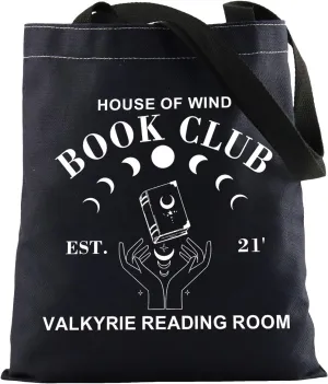 KUIYAI Novel Merchandise Tote Bag Novel Canvas Bag House of Wind Gift Night Court Literature Gift