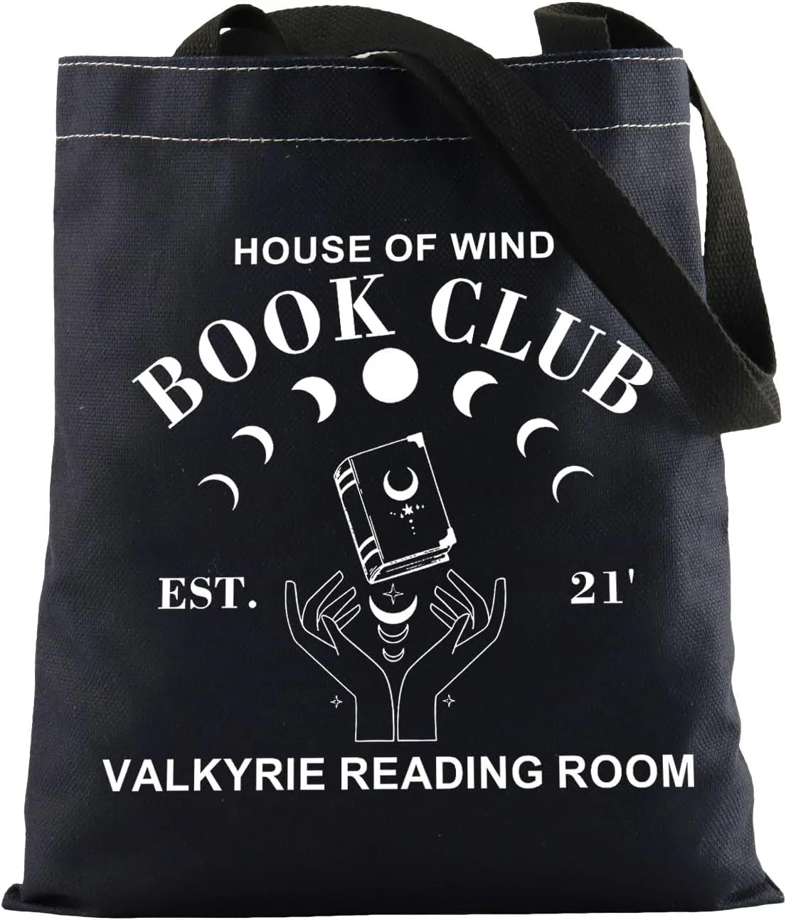 KUIYAI Novel Merchandise Tote Bag Novel Canvas Bag House of Wind Gift Night Court Literature Gift