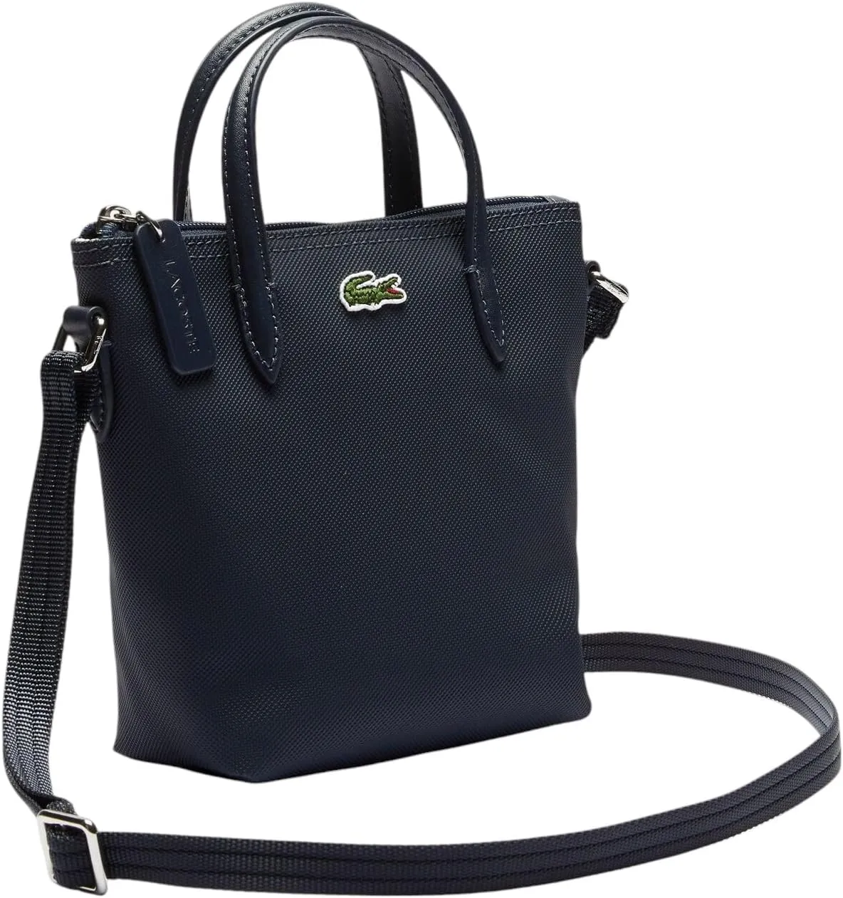 Lacoste Women's L.12.12 Concept Petit Zipper Crossbody Bag