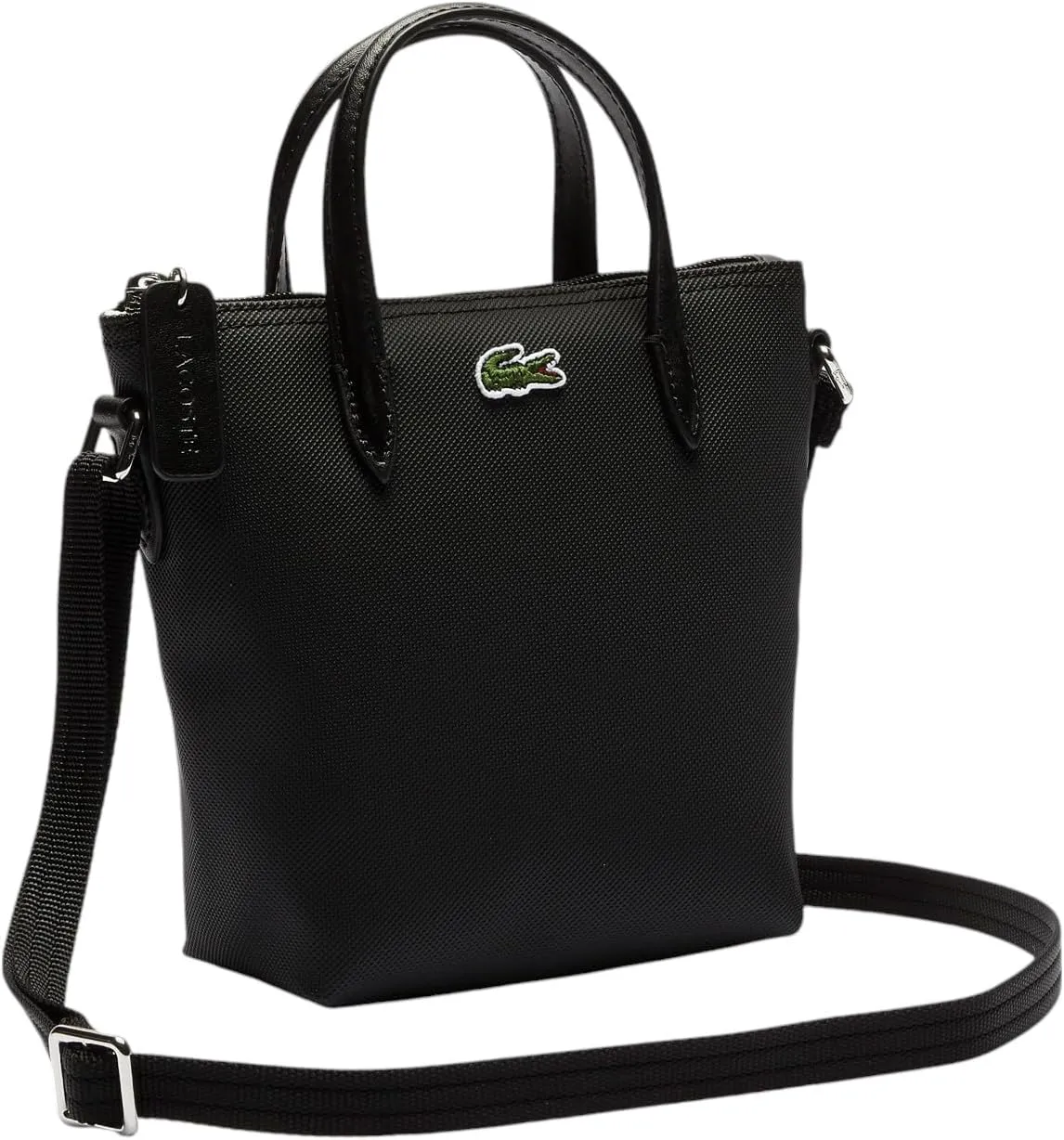 Lacoste Women's L.12.12 Concept Petit Zipper Crossbody Bag