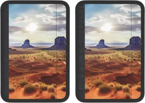 Landscape of Monument Valley Car Seat Belt Cover 2 Pack Soft Comfortable Car Seat Belt Pad Harness Pads Shoulder Strap Covers Neck Cushion Protector Universal Fit for Cars and Backpack