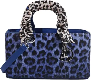 Leopard Print Handbag - Women's PU Leather Crossbody Bag, Waterproof, Fashion Messenger & Satchel Bag