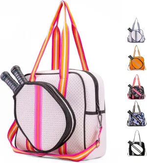 MANUEKLEAR Crossbody Sling Bag - Pickleball Bags for Women and Men