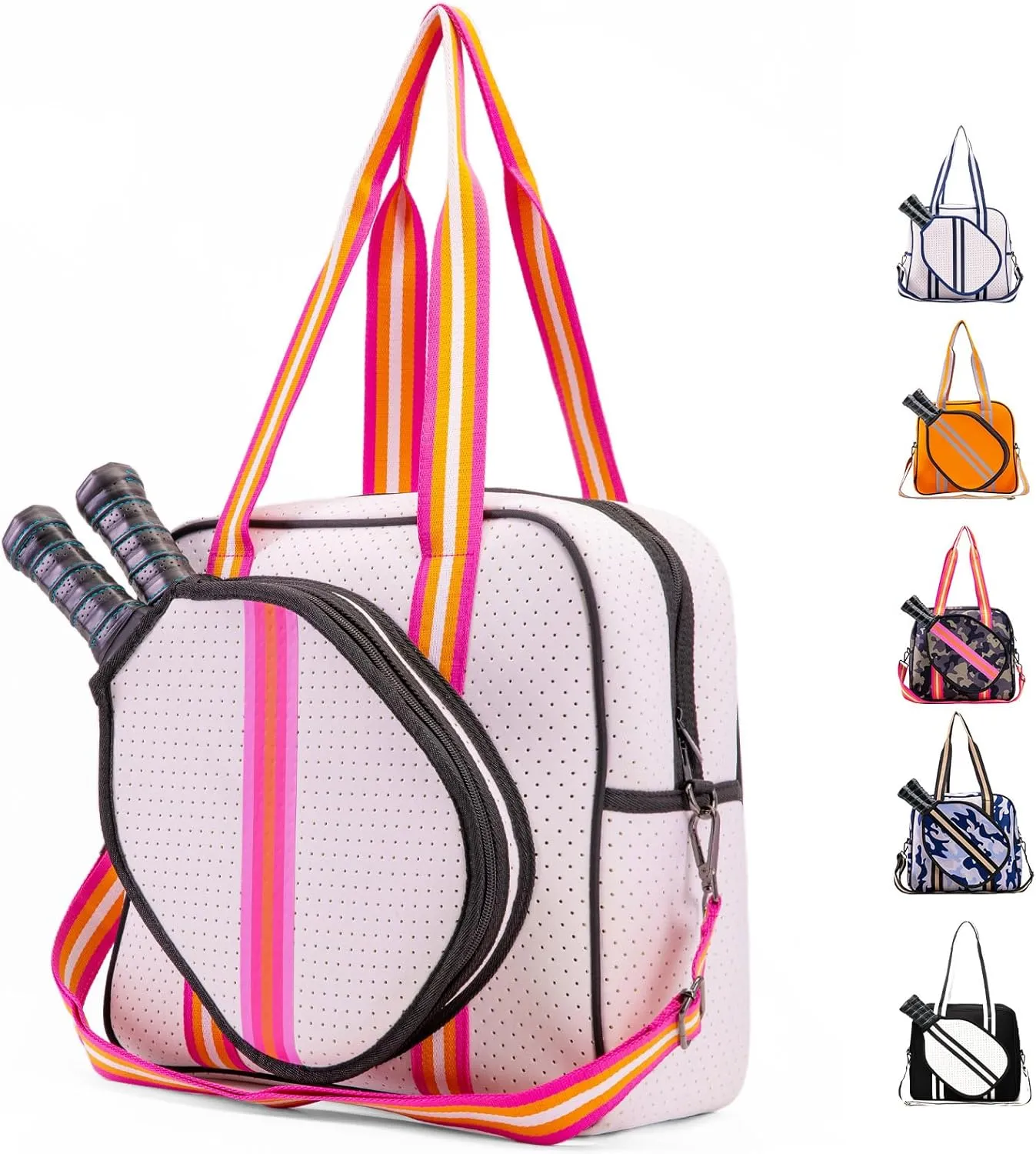 MANUEKLEAR Crossbody Sling Bag - Pickleball Bags for Women and Men