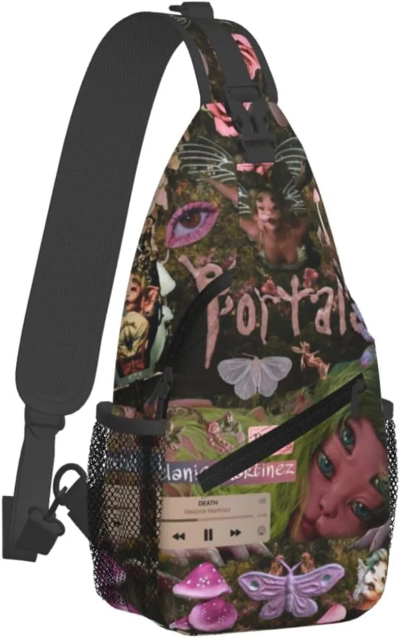 Mela-nie Martinez Crossbody Sling Backpack Sling Bag Multipurpose Travel Hiking Chest Bag Daypack One Size