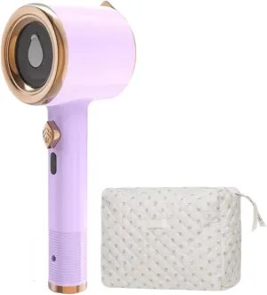 Mini Steamer Travel Iron for Clothes，Portable Ironing Machine with Storage Bag,Travel Mini Steam Iron, Handheld Mini Ironing Machine for Clothes, Fast Preheating Steam Dry Ironing (Purple)