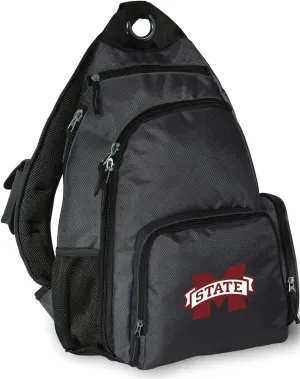 Mississippi State University Backpack Cross Body MSU Bulldogs Sling Bag