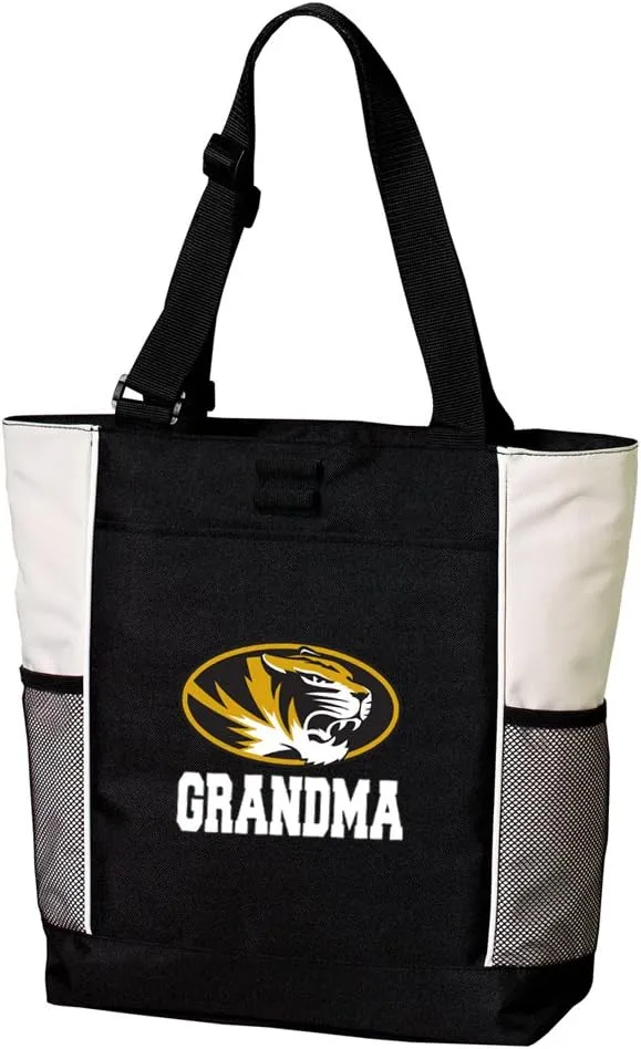 MIZZOU Grandma Tote Bags University of Missouri Grandmother Totes Beach Pool Or Travel