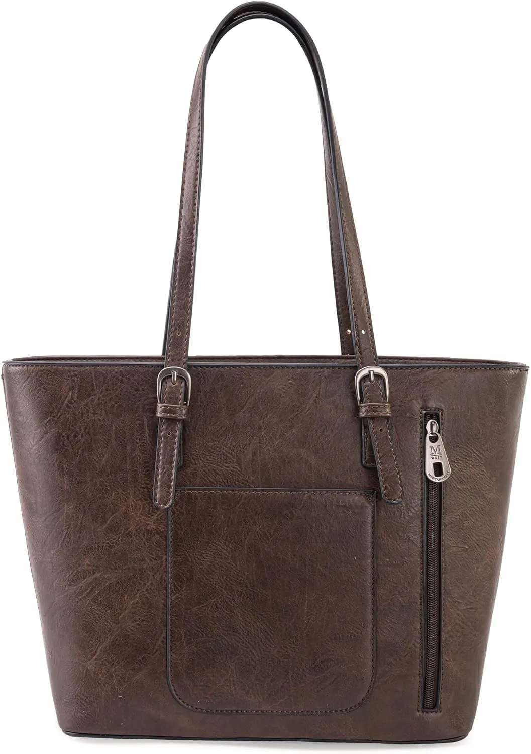 Montana West Tote Bag for Women Large Purse and Handbags Set Embossed Collection Purse 2Pcs Set