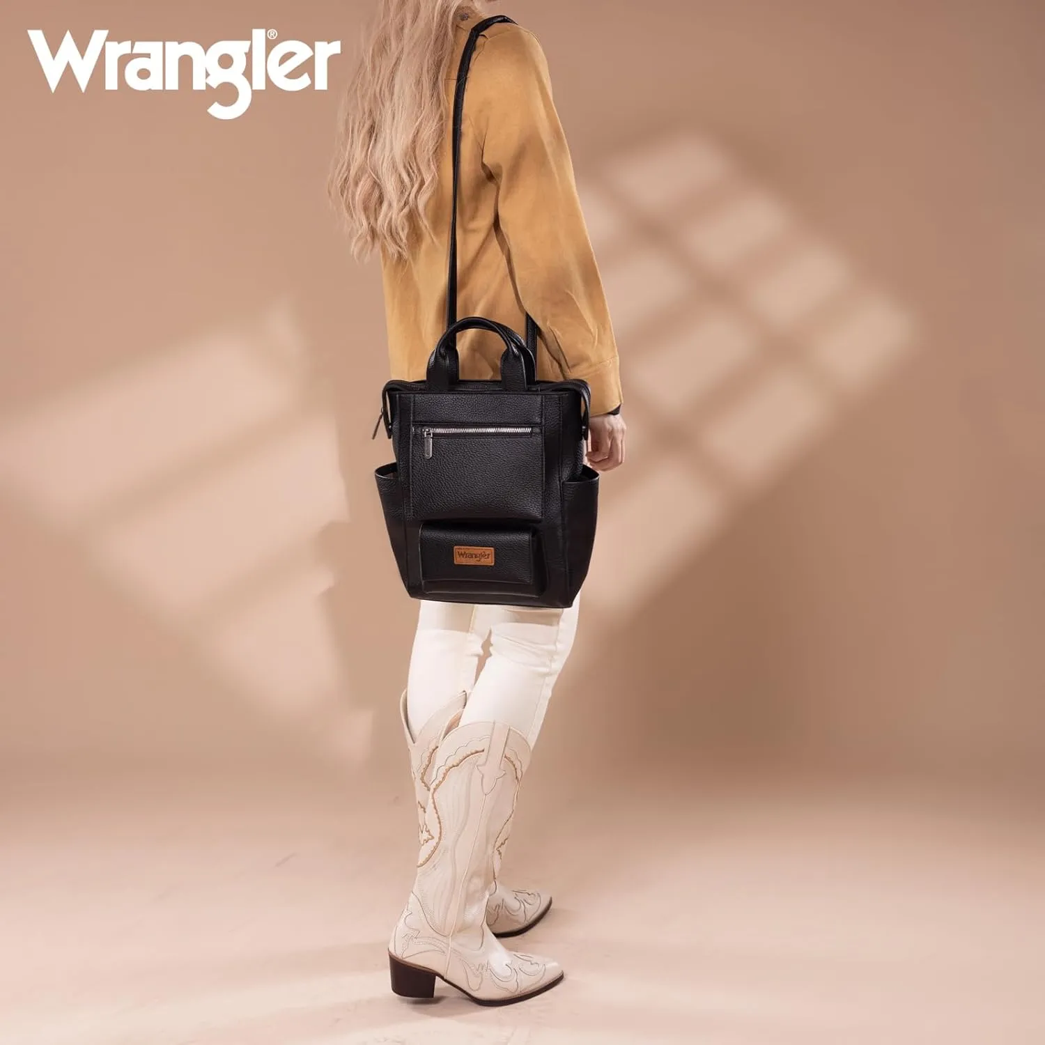 Montana West Wrangler Backpack Purse for Women Fashion Anti Theft Convertible Backpack with Adjustable Strap