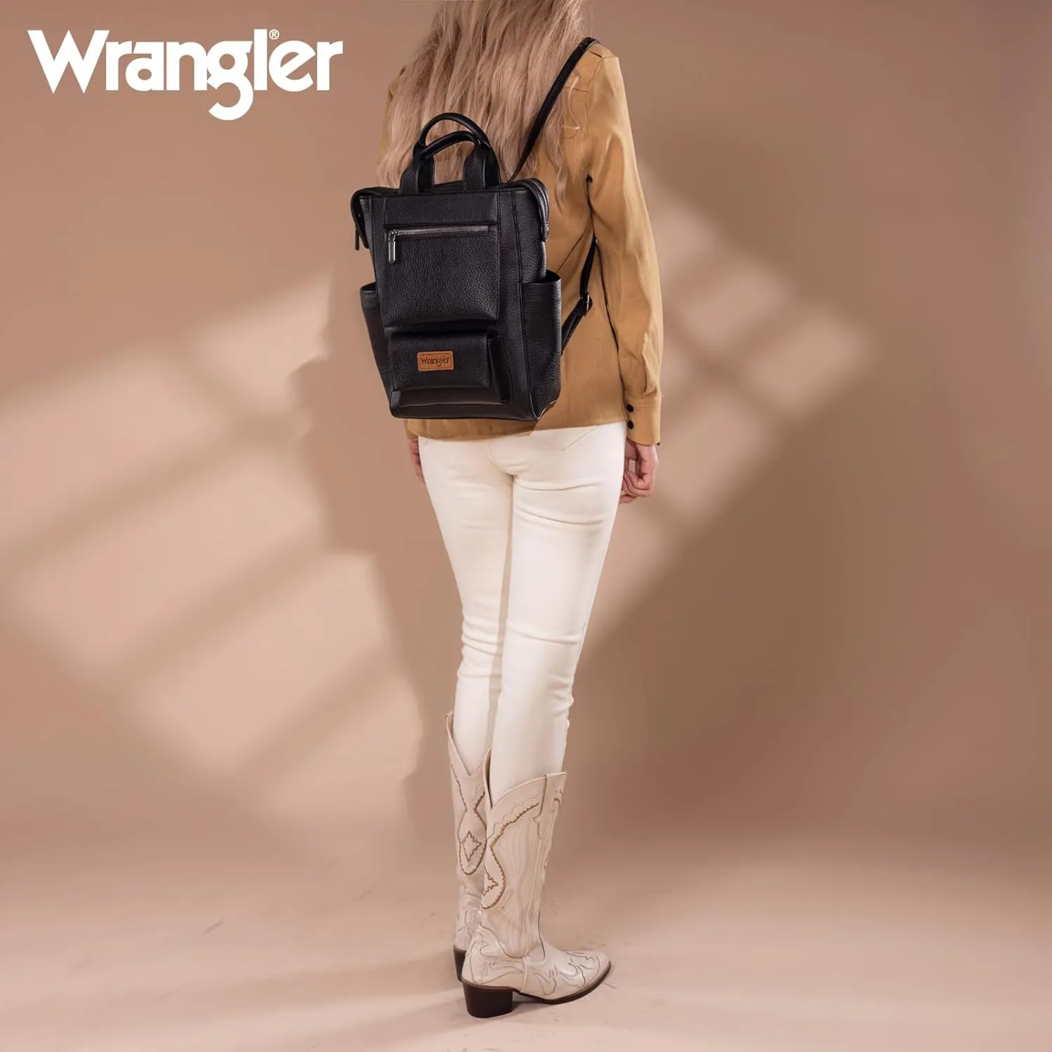 Montana West Wrangler Backpack Purse for Women Fashion Anti Theft Convertible Backpack with Adjustable Strap