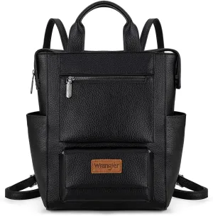Montana West Wrangler Backpack Purse for Women Fashion Anti Theft Convertible Backpack with Adjustable Strap