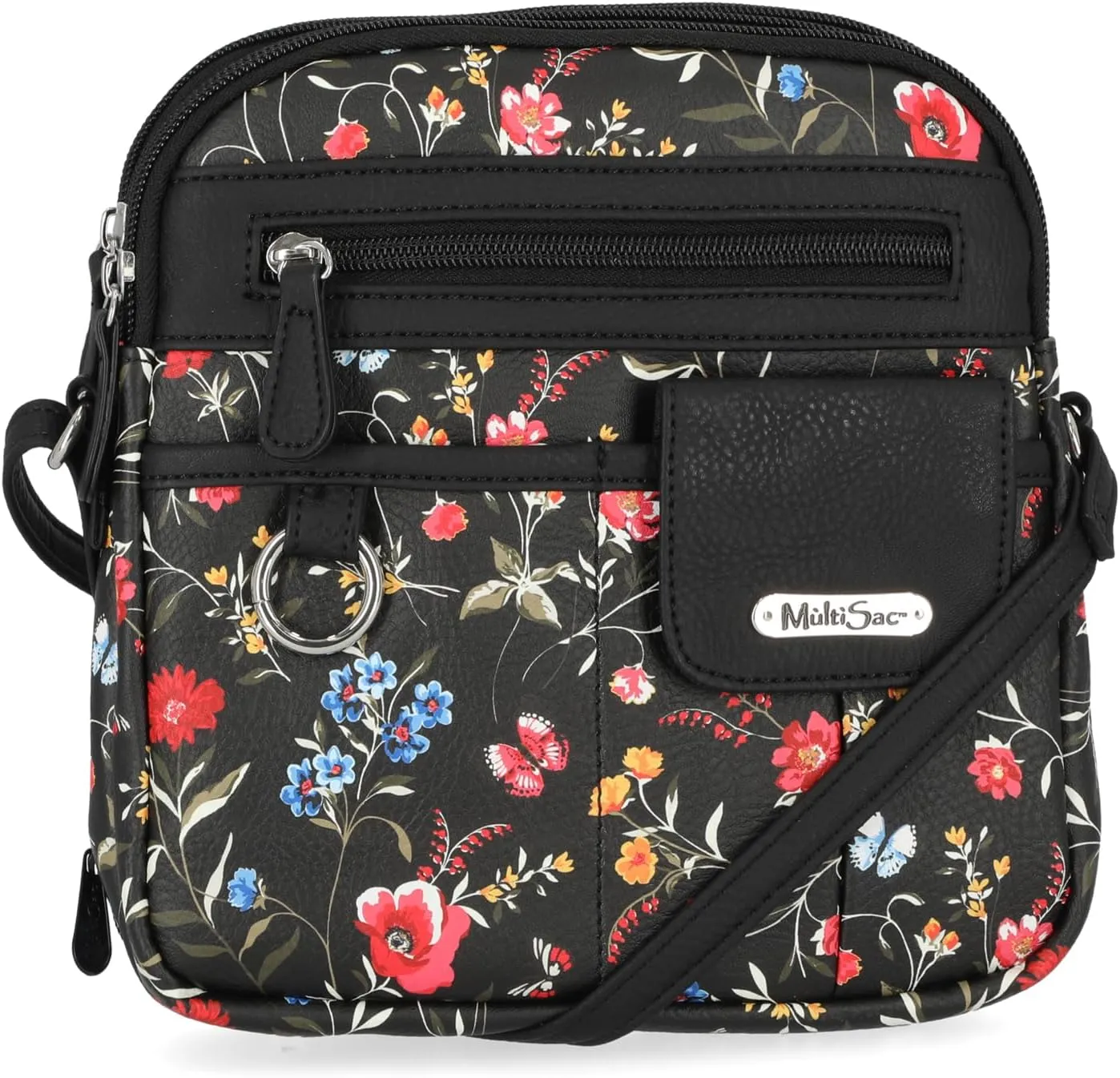 MultiSac North South Mini Zip Around Crossbody Bag