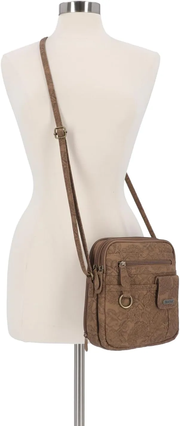 MultiSac North South Mini Zip Around Crossbody Bag