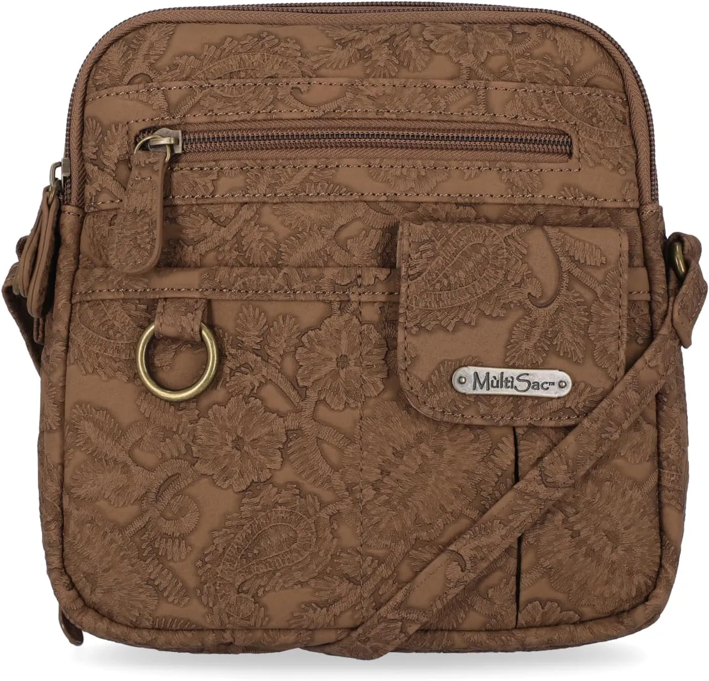 MultiSac North South Mini Zip Around Crossbody Bag